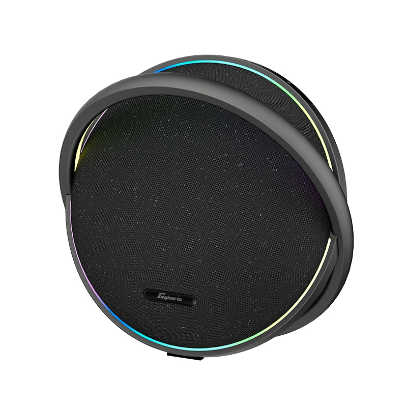 Cybor UFO X16 2.1 Channel 150W Metal High End Speaker with Bass Diaphragm & RGB Light Factory Price Portable High-Power Home Wireless Bluetooth Speaker