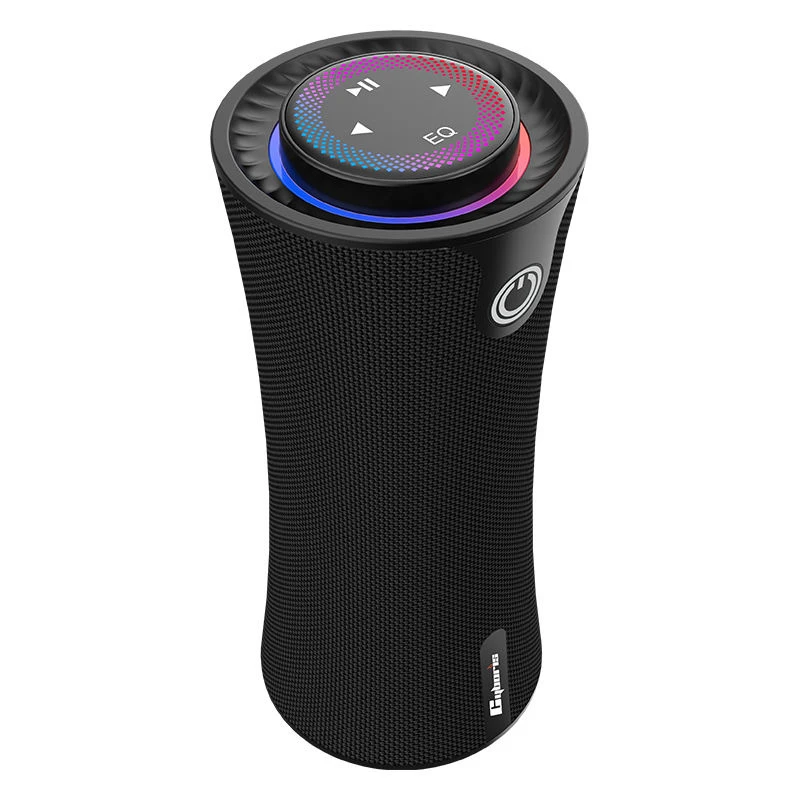 Cyboris 80W Portable, RGB Lighting, Touch Controls, Deep Bass, Tws Wireless Speaker for Outdoor and Home Use