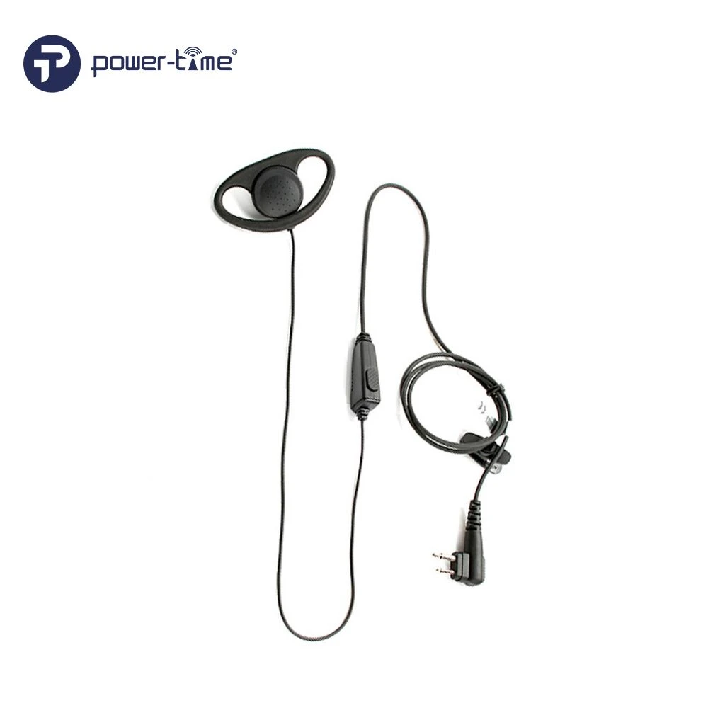 D Shape Ear Hook Earpiece for Profession Radio Communication