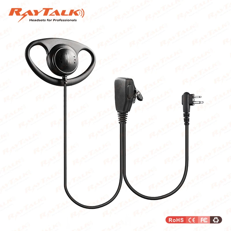 D Shape Earpiece for Kenwod Nx3000 Nx200
