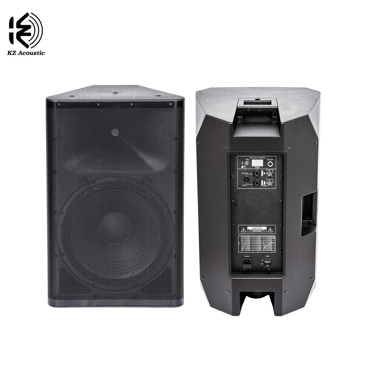 D15A High Sensitivity DSP 2 Way Active Speaker Box