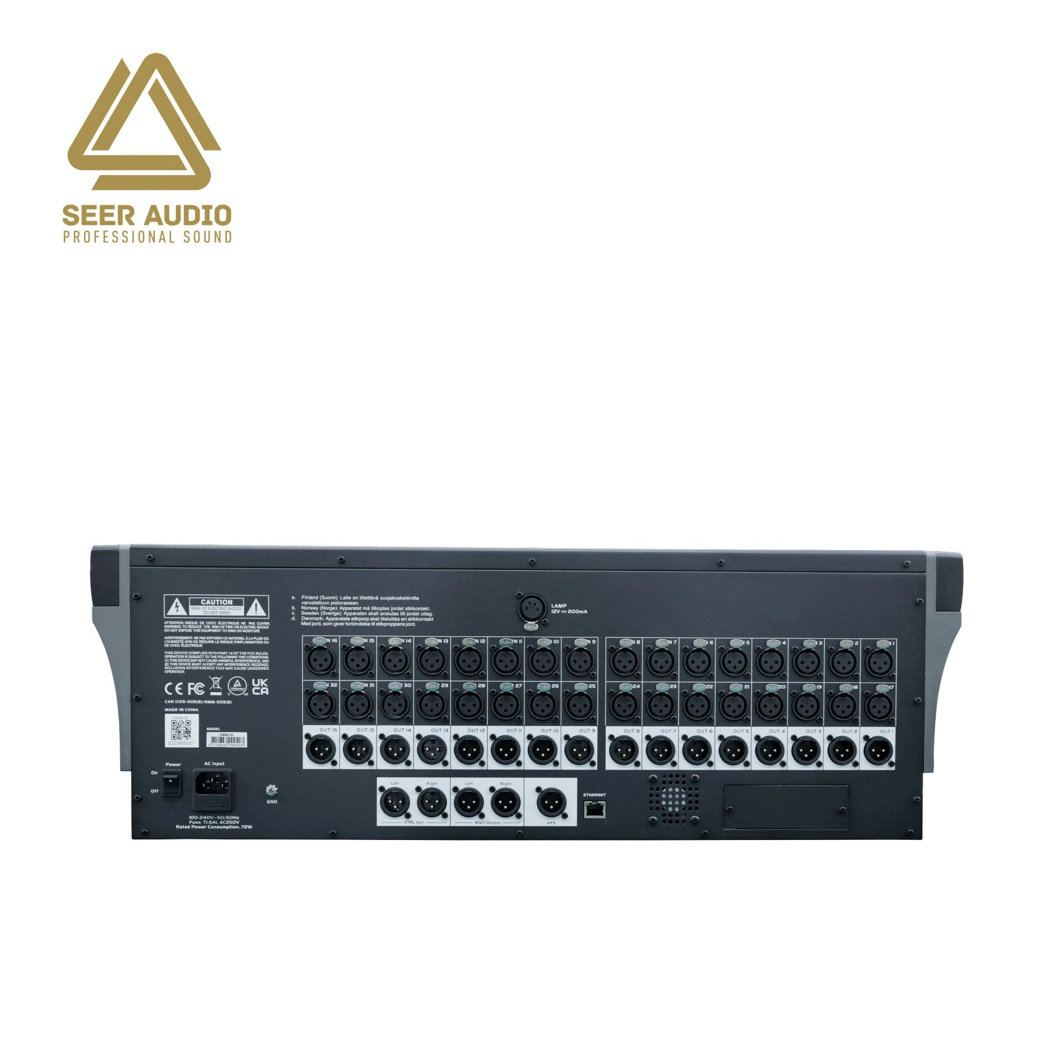 DJ Controller Console Digital professional De Karaoke Mixer Amplifier Sound Audio System Micro Audio Mixer