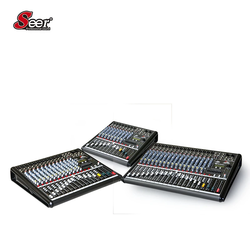 DSP 16.2 Professional 16 Channel Audio Mixer Analog Console Mixer with Stage