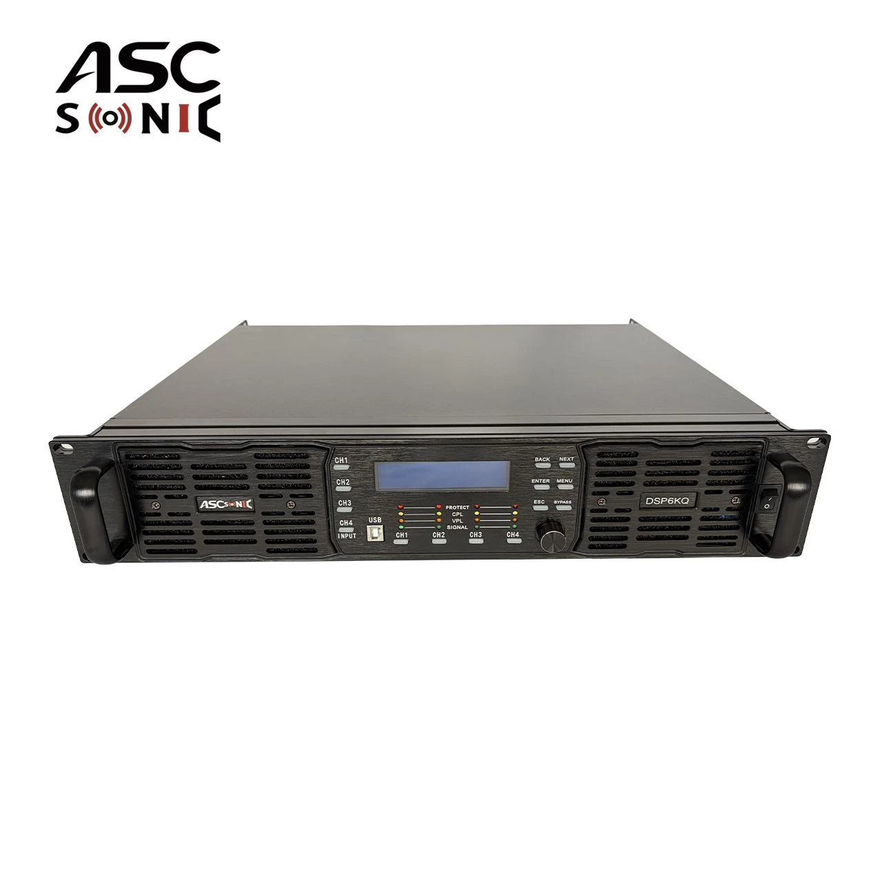 DSP6kq 4 Channels Class D DSP Line Array Speaker Digital Power Amplifier