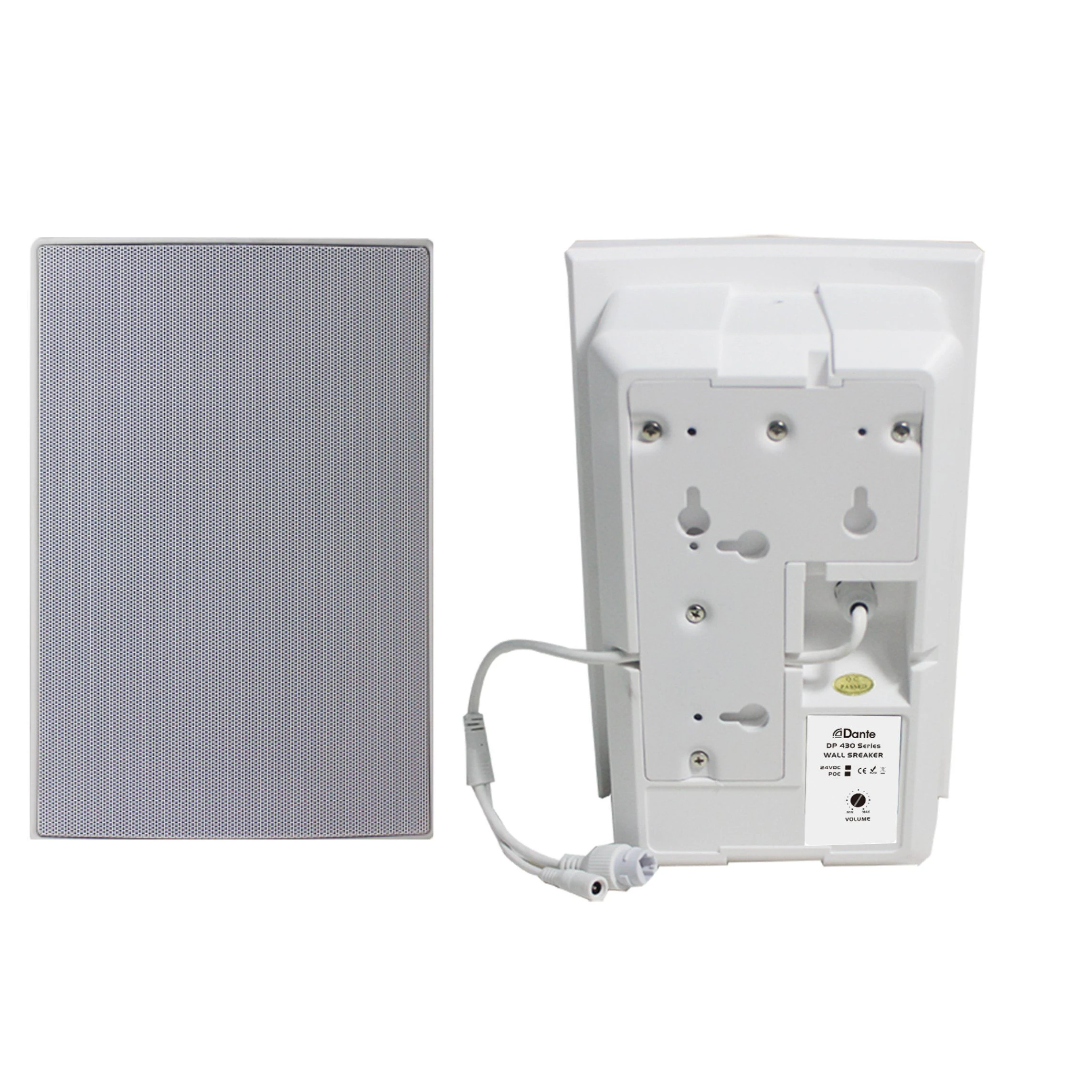 Dante Active Powered Wall-Mounted Speaker 30W
