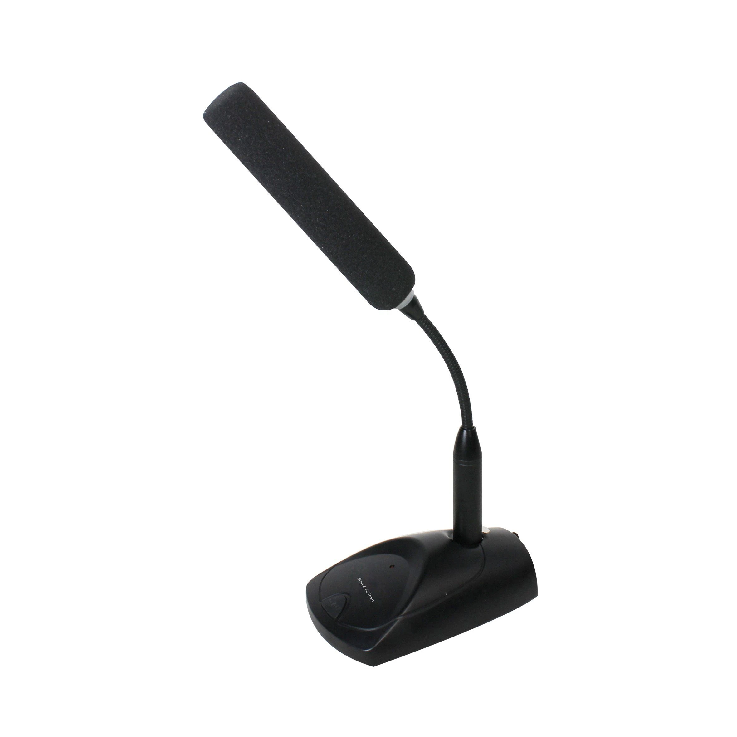 Dante Audio Network IP Microphone Poe Audio Desktop Tabletop Uni Directional Goose-Neck Microphone for Conference, School, Speech and Public Addres