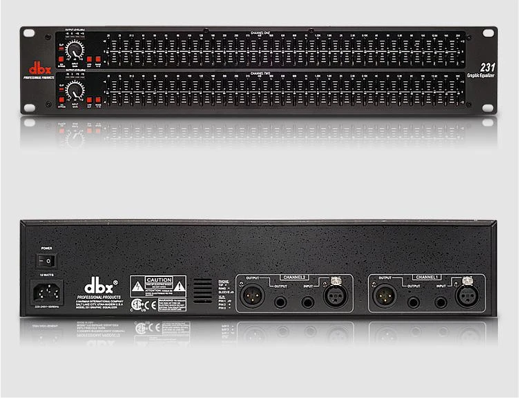 Dbx EQ231 Audio 31-Band Professional Equalizer Stereo Graphic