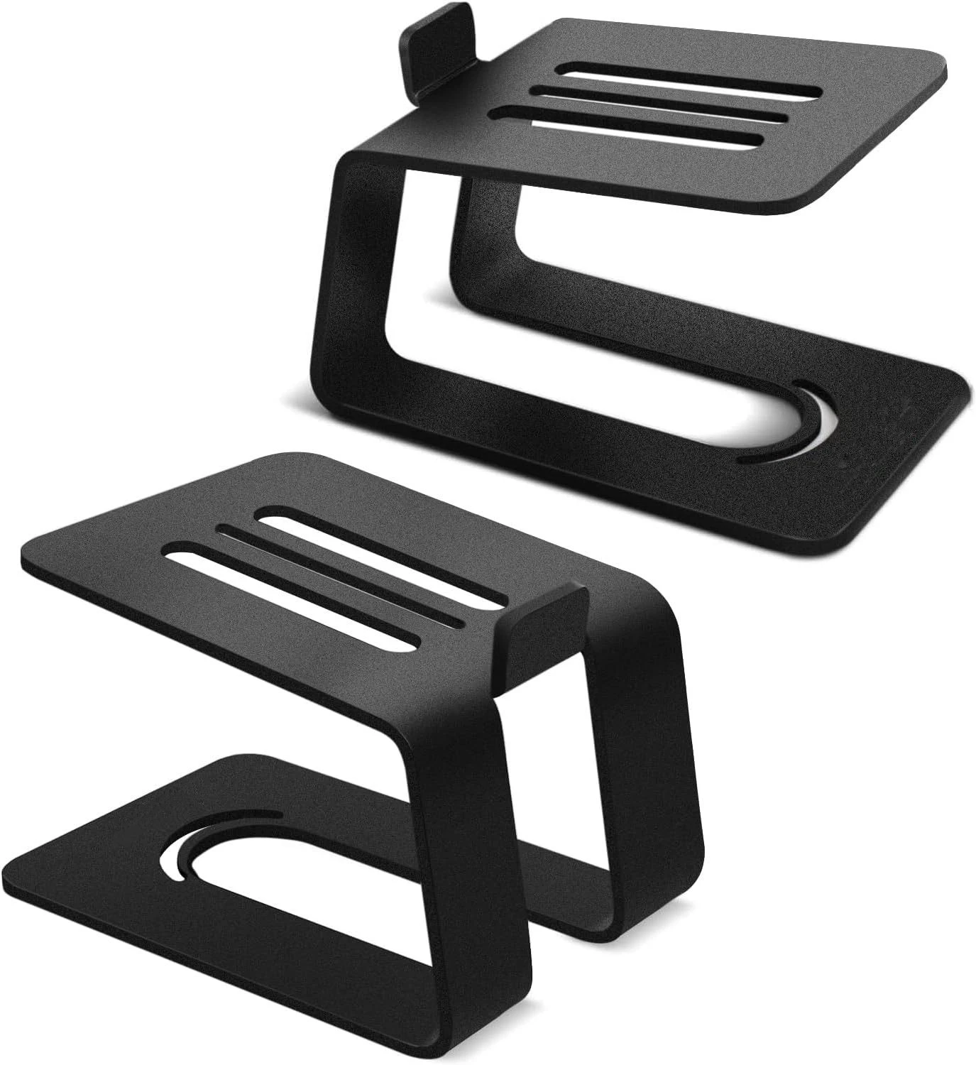 Desk Audio Stand for Bookshelf, Laptop Speaker Studio Monitor Riser