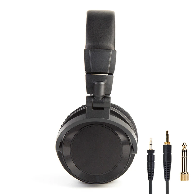 Dh-7100 Wired Over-Ear Monitor Headphones with 50mm Drivers for Professional Audio