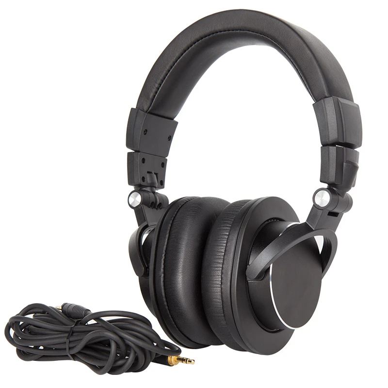 Dh-7400 Wired Over-Ear Monitor Headphones with 50mm Drivers for Professional Audio