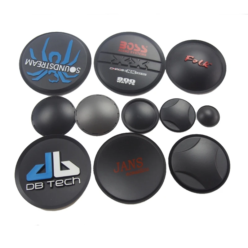 Different Designs of PP Speaker Dust Cap Raw Speaker Parts