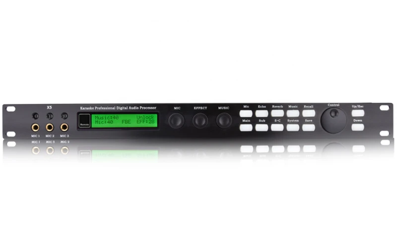 Digital Audio Echo Effect Processor X5 DSP Audio Processor