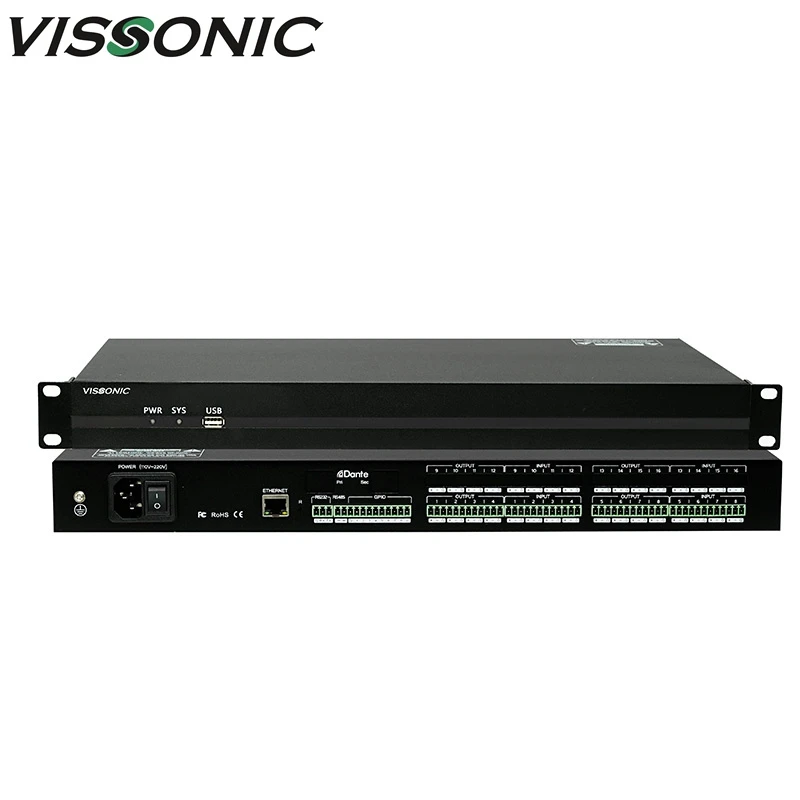 Digital DSP 12channel Audio Matrix Processor with Anc