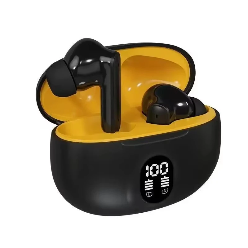 Digital Display Ipx5 Waterproof 20 Hours Playtime Non-Noise Canceling Type-C True Wireless in-Ear Earbuds
