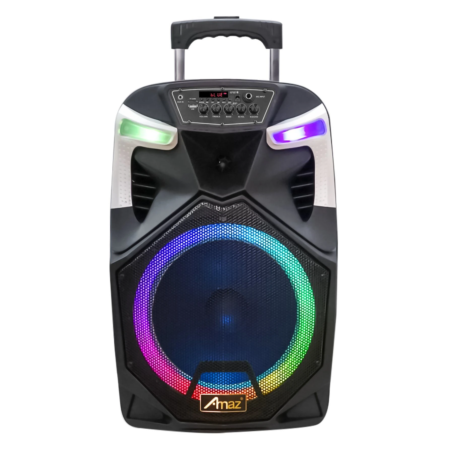 Digital Portable Speaker with Handheld Wireless System and Integrated