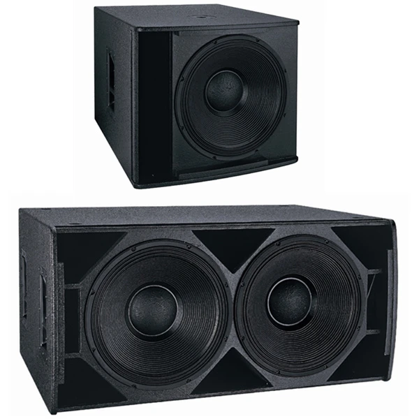 Disco Sound System Dual 18 Inch Speaker Box