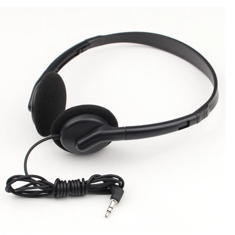 Disposable Airline Headset Cheap Headphone for School Kids and Hospital Equipment