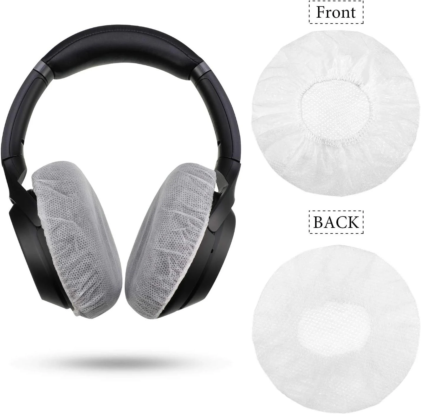 Disposable Non Woven Sanitary Headset Earphone Headphone Cover