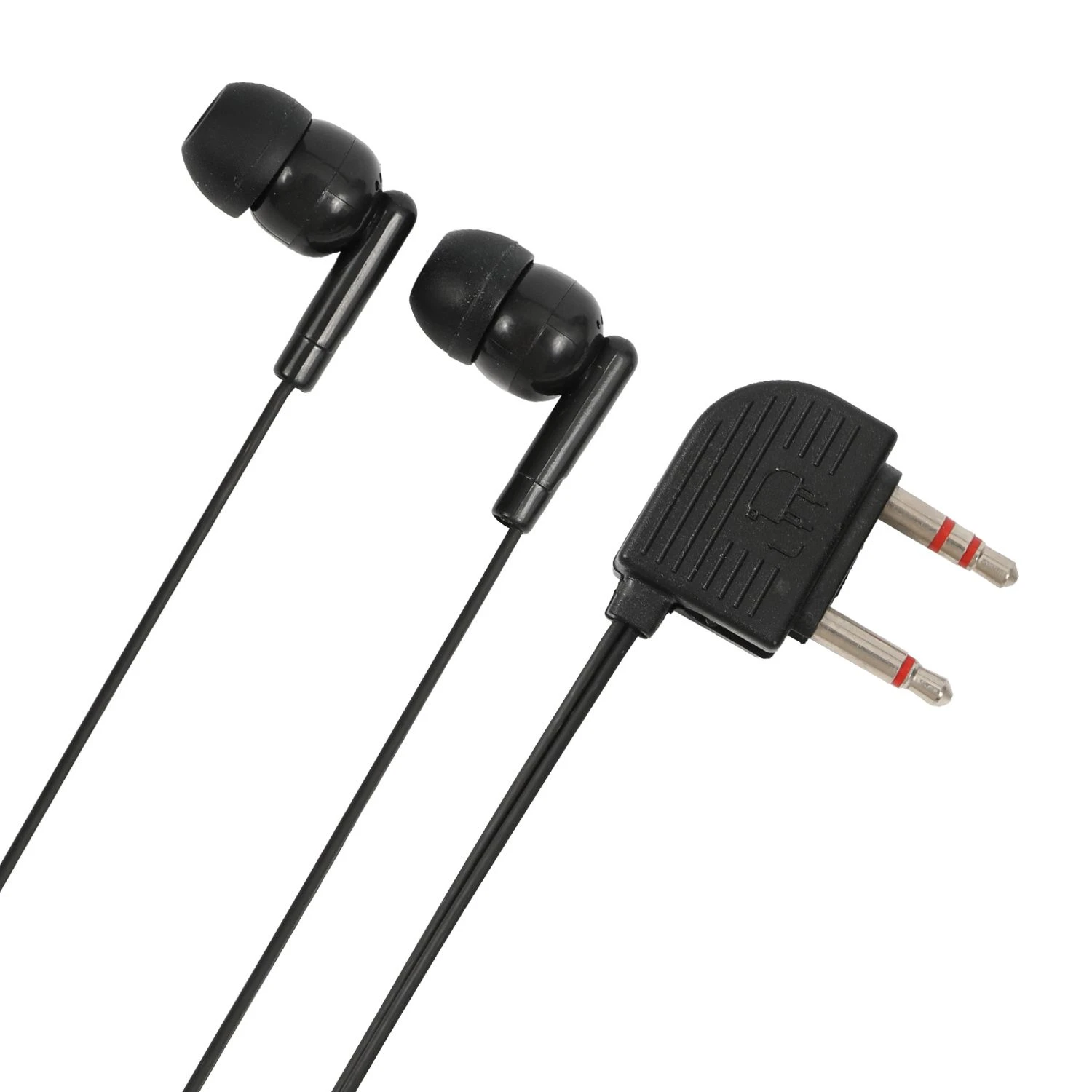 Disposable Wired Dual-Pin Aviation Headsets for Aircraft Airplane