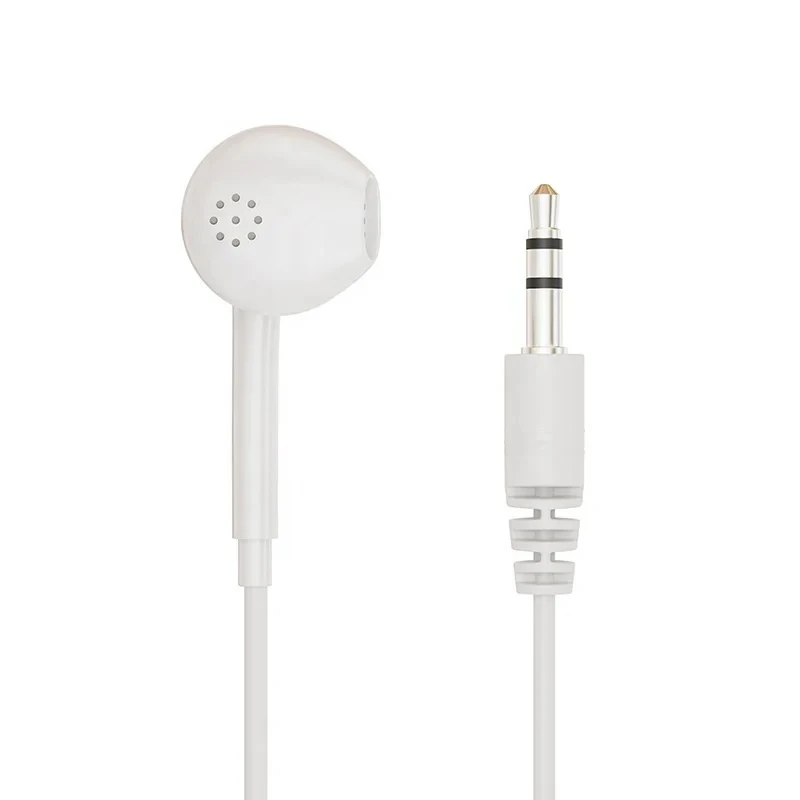 Disposable Wired Mono Earphones for Tour Guide/Sightseeing Bus/Train
