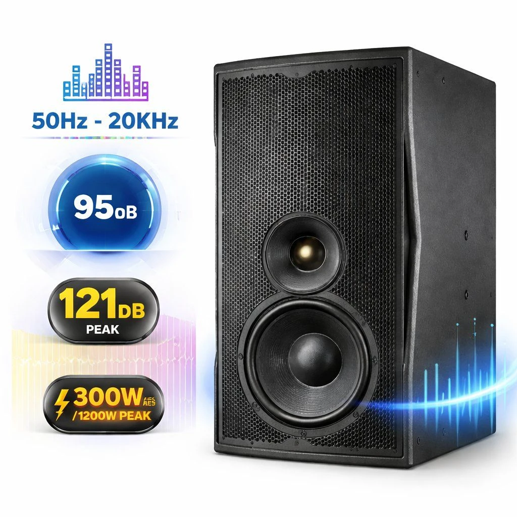 Domc K210 PRO Stage Large Power Solo 10-Inch Speaker