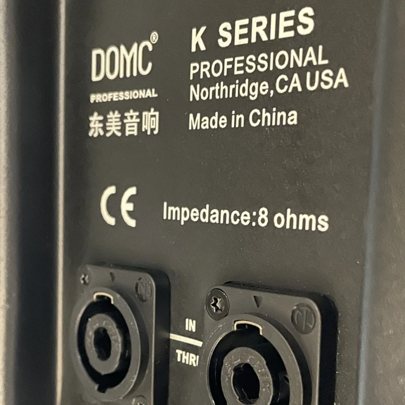 Domc K210 Professional Stage Large Power Single 10-Inch Loudspeaker
