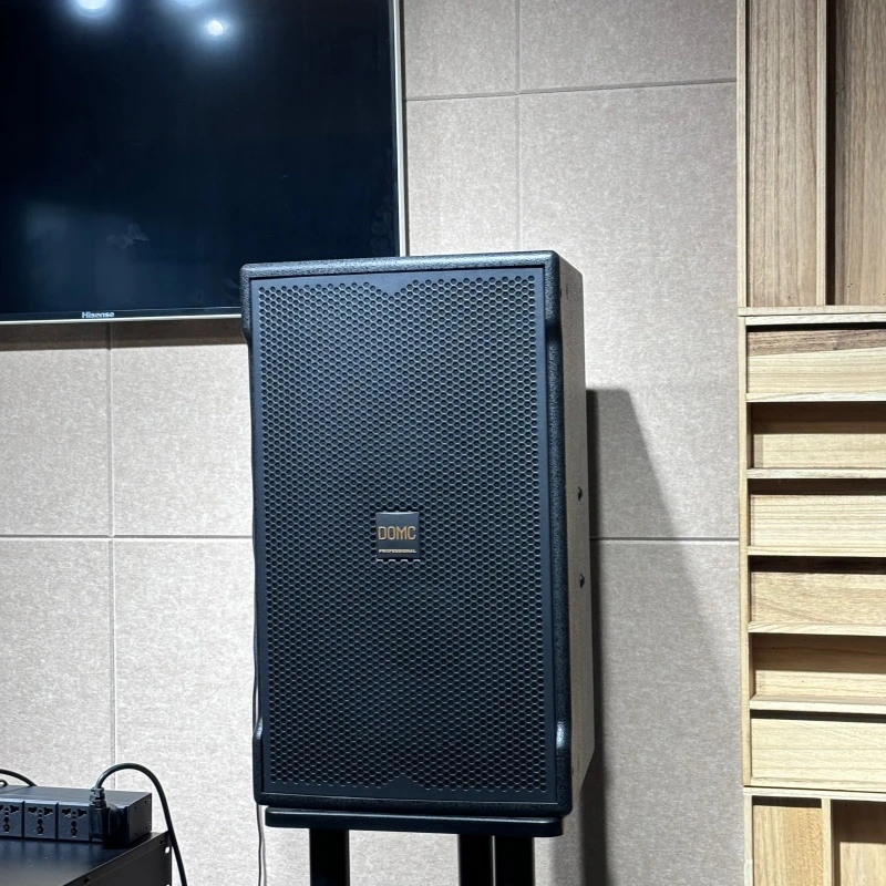 Domc K212 12 Inch Speaker with 47Hz-20kHz Frequency Response Range Birch Wood Waterproof for Home Theater DJ Sound System Church and Outdoor Events