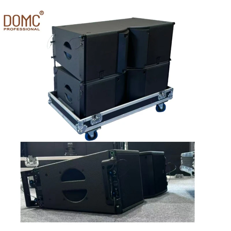 Domc Ka208 Active Speaker, 8-Inch, 55Hz-20kHz Frequency Range