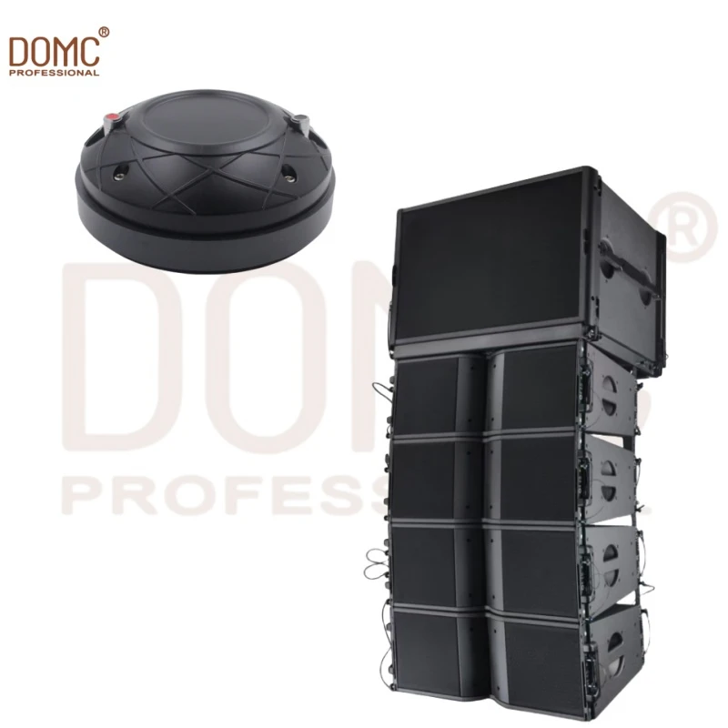 Domc Ka212-High-Power Passive Line Array Speaker for Professional Sound Reinforcement 750W AES Rated Power