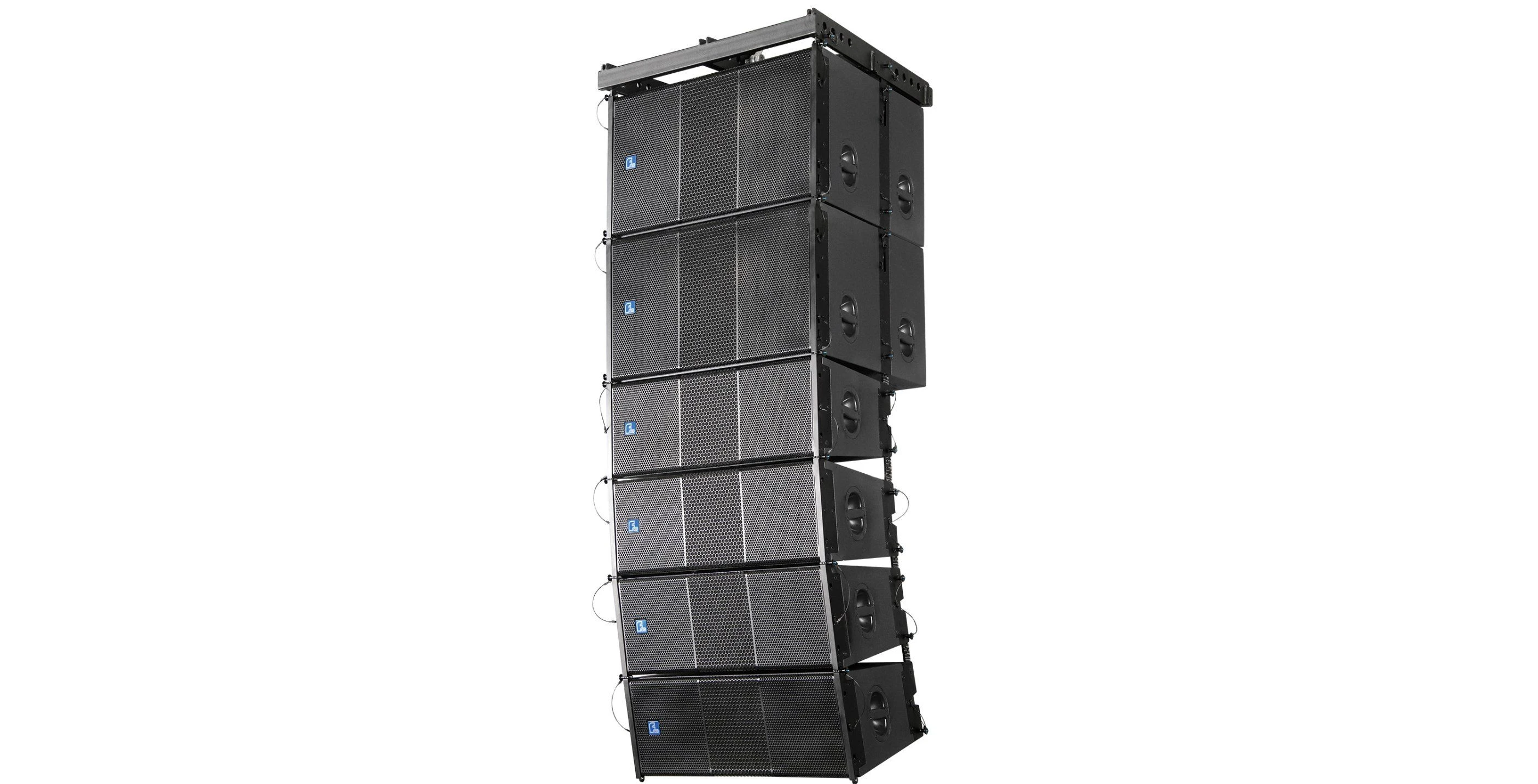 Double 12′ ′ Top +Double 15′ ′ Subwoofer/ Powered Line Array for Events/DJ System