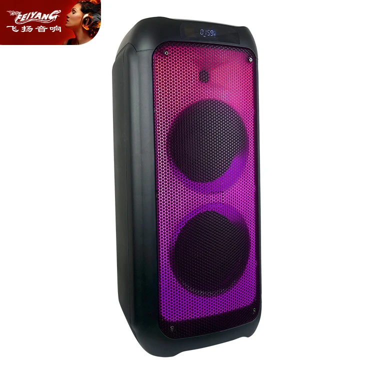 Double 8 Inch Home Theater System Wireless Bluetooth Party Speaker