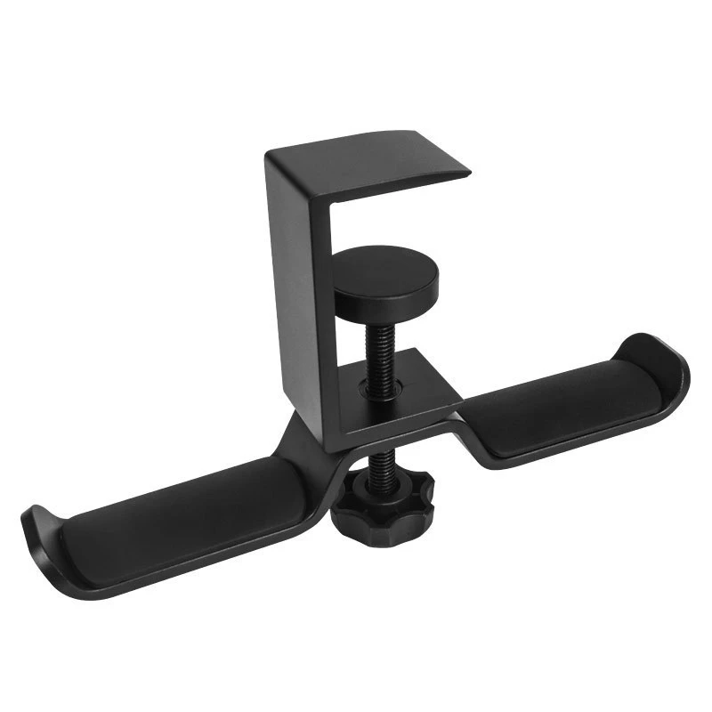 Double Headphone Holder Earphone Mount Desktop Holder