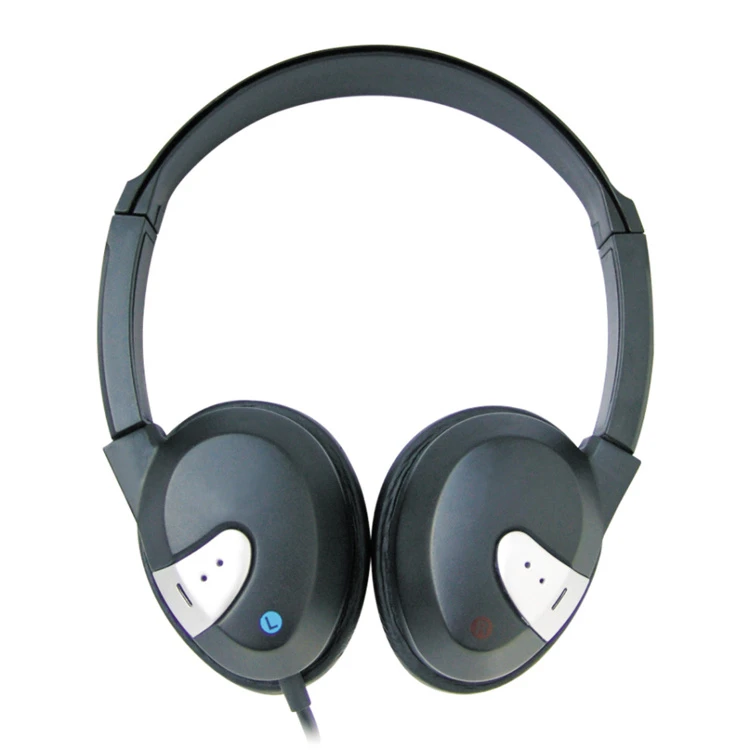 Double Pin 3.5mm Disposable Mono Cheap and Good Onboard Airline in Earphone Headset Airline Economy