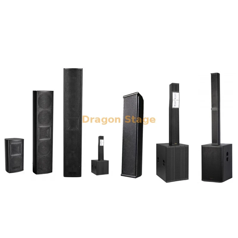 Dragonstage Hm Column Speaker Series Passive Conference Column Speakers for Churches