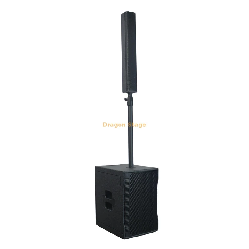 Dragonstage Hm803 Compact Column Speaker System with Hm1200ba Active Subwoofer