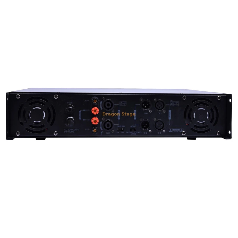 Dragonstage a Professional Power Amplifier Series High-Power 2-Channel Audio Amplifiers
