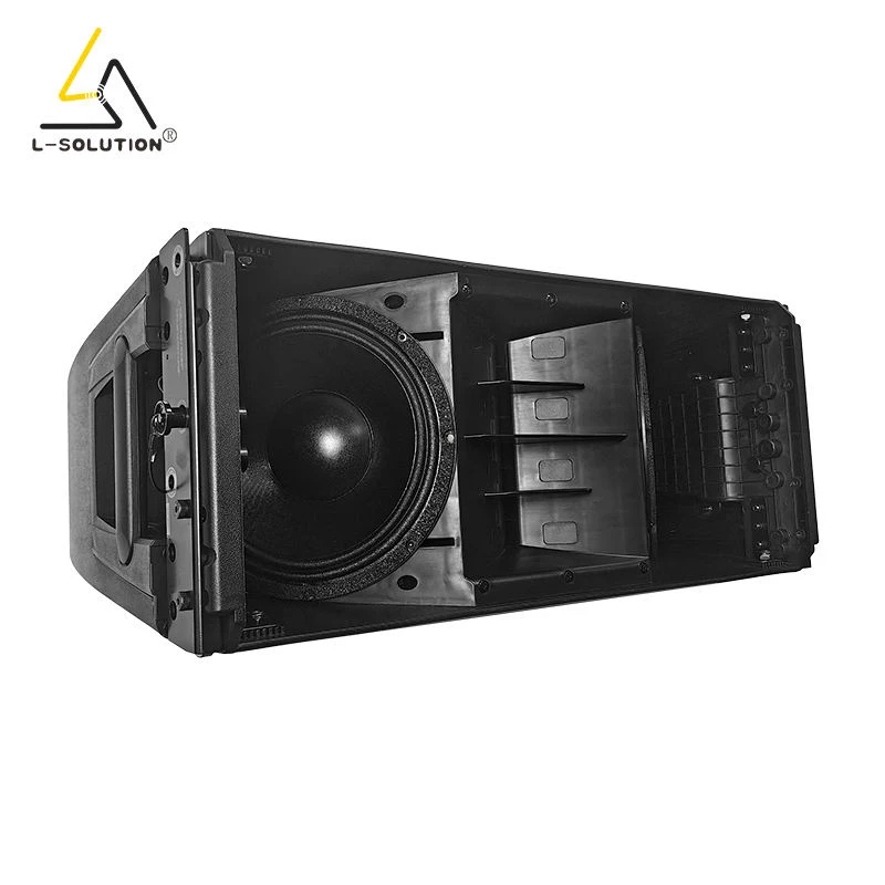 Dual 10″ 2-Way 1100W Neodymium Active Line Array Speakers