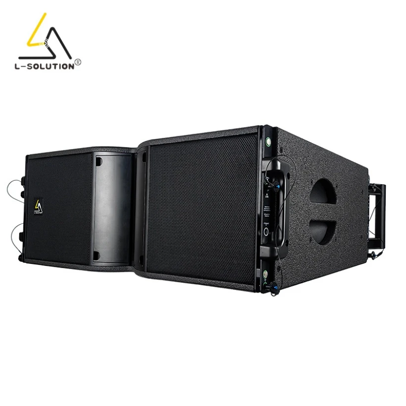 Dual 10 Inch Passive Long Throw System Stage Speakers