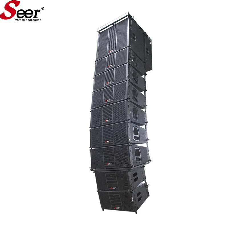 Dual 10 Inch Professional Audio Active Line Array Loudspeaker System Not Hi-Fi