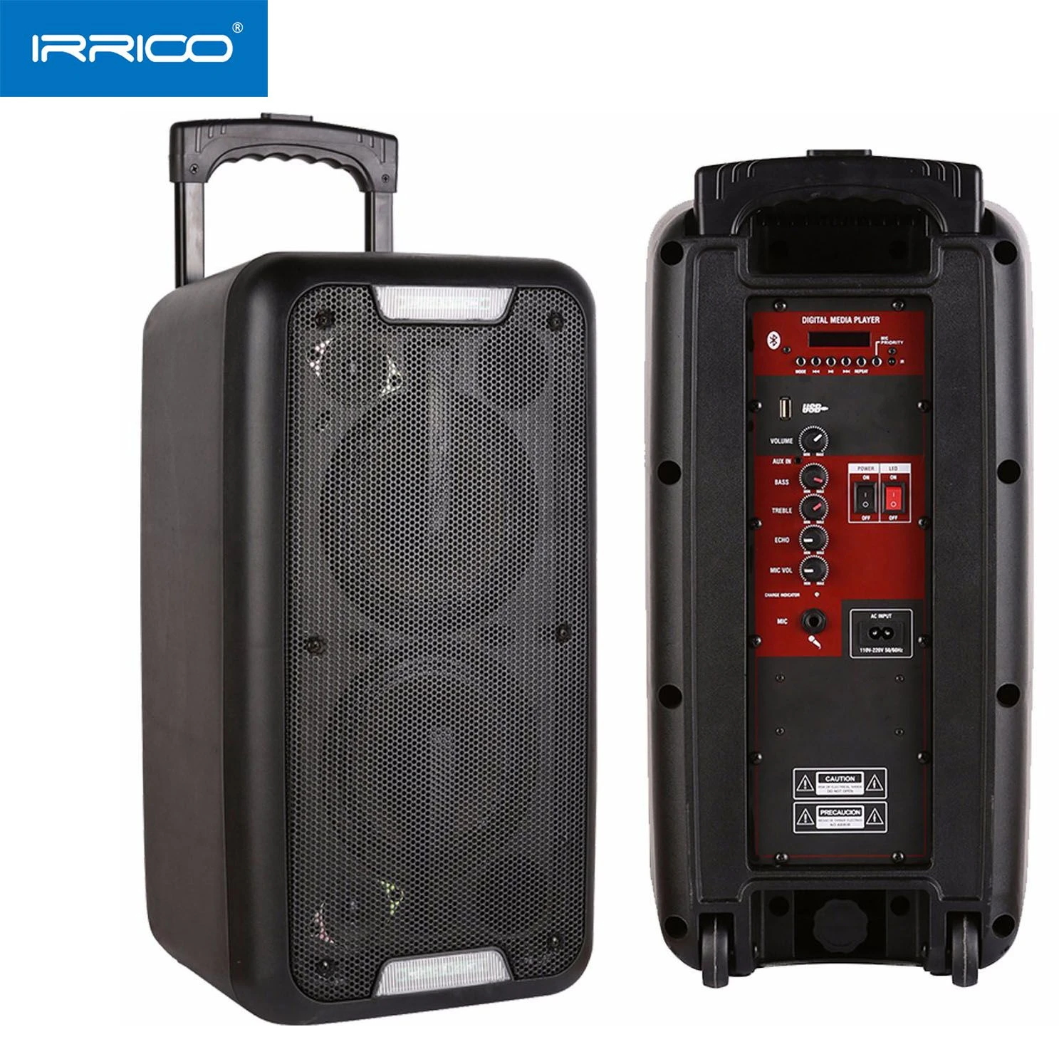 Dual 10inch Bluetooth Speaker Box