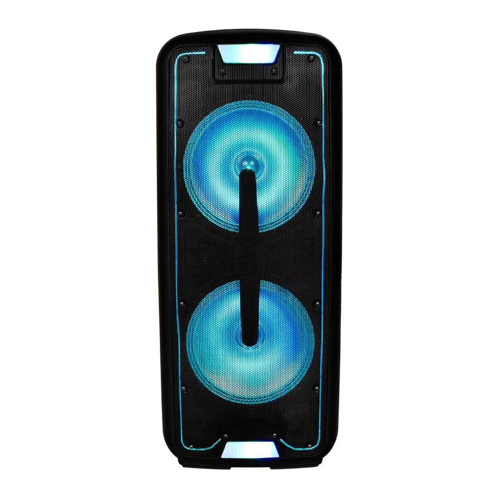 Dual 12″ Bluetooth Outdoor Battery Speaker Portable PA System