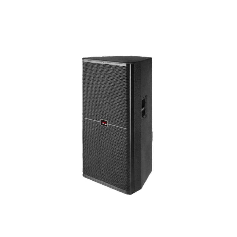 Dual 15″ High-Power Two-Way Professional Loudspeaker with Superb High-Level Sound and Powerful Bass