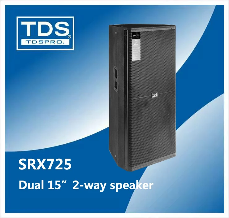 Dual 15inch High Power Horned Professional Speaker Srx725