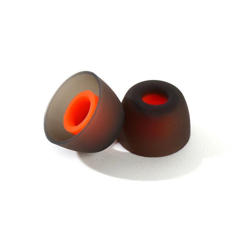 Dual Color Silicone Ear Tips for in-Ear Earphones