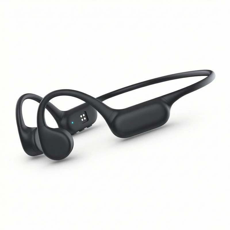 Dual-Mode Bluetooth Bone Conduction Headset with Built-in Music Storage