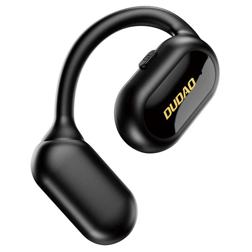 Dudao U4a Single Ear Ows Bluetooth Earphone- Business/Music Calls, Ear Hanging Design – Black