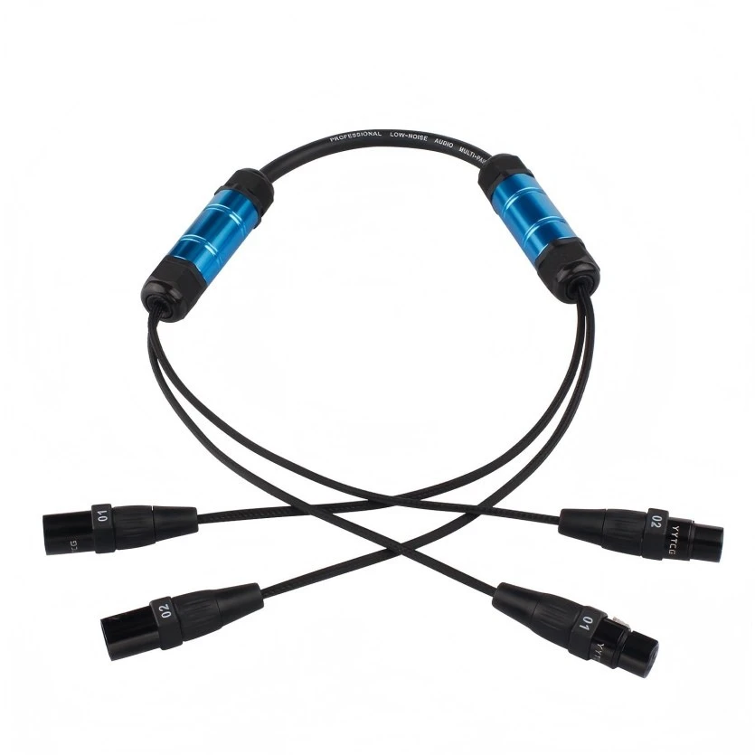 Durable 2-Channel Oxygen-Free Copper Cable for Audio Excellence