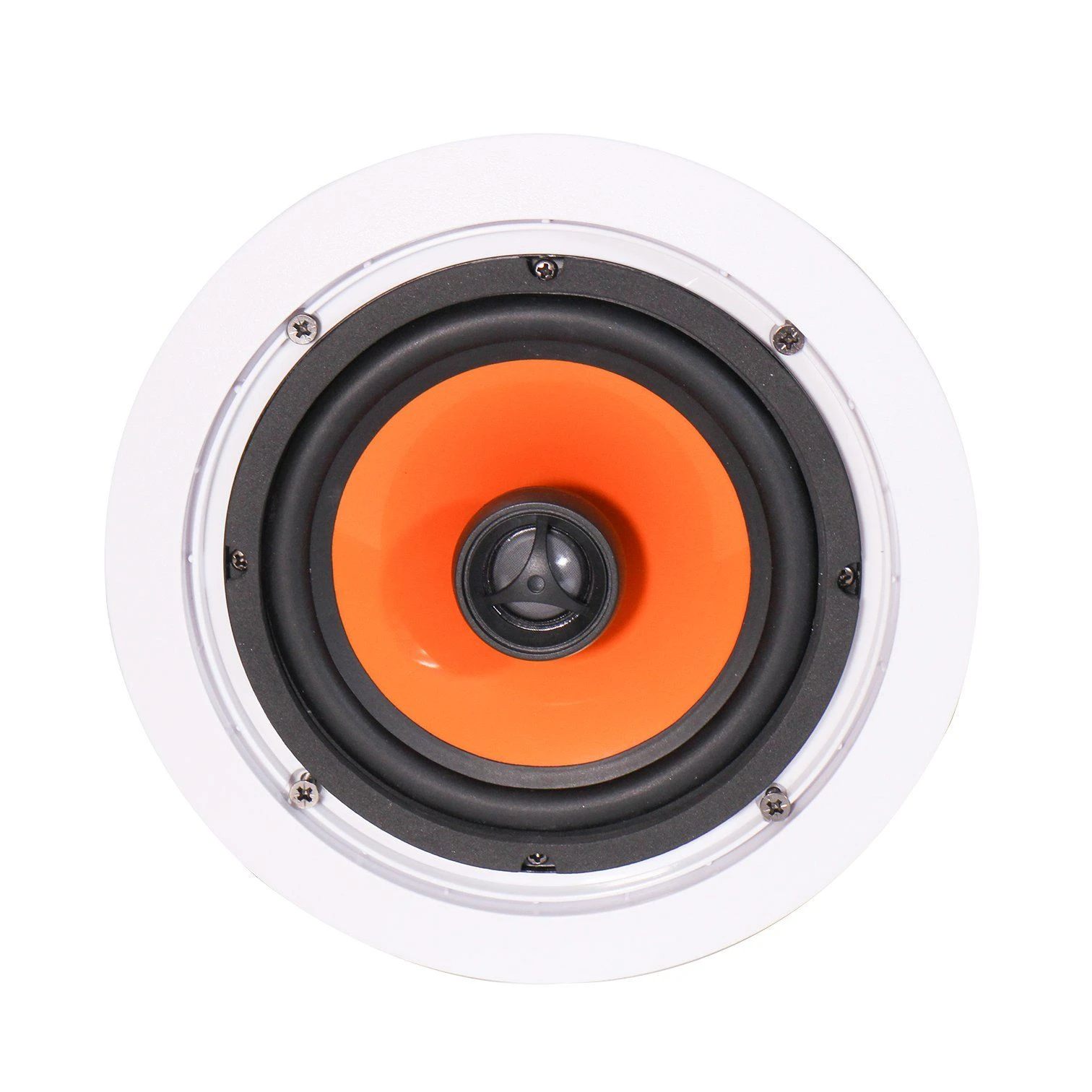 Durable ABS 2 Way in Ceiling Speaker with Fast Install & Smooth Bass for Commercial Background Music