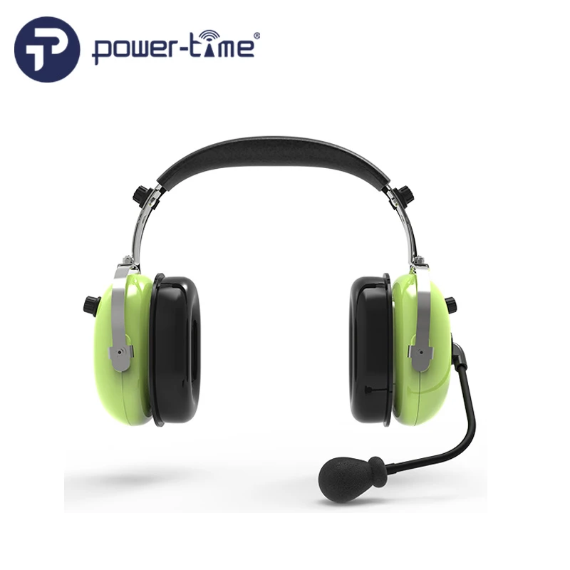 Durable AG-6 Full Duplex Headset Designed for Aviation Construction and Industrial Use