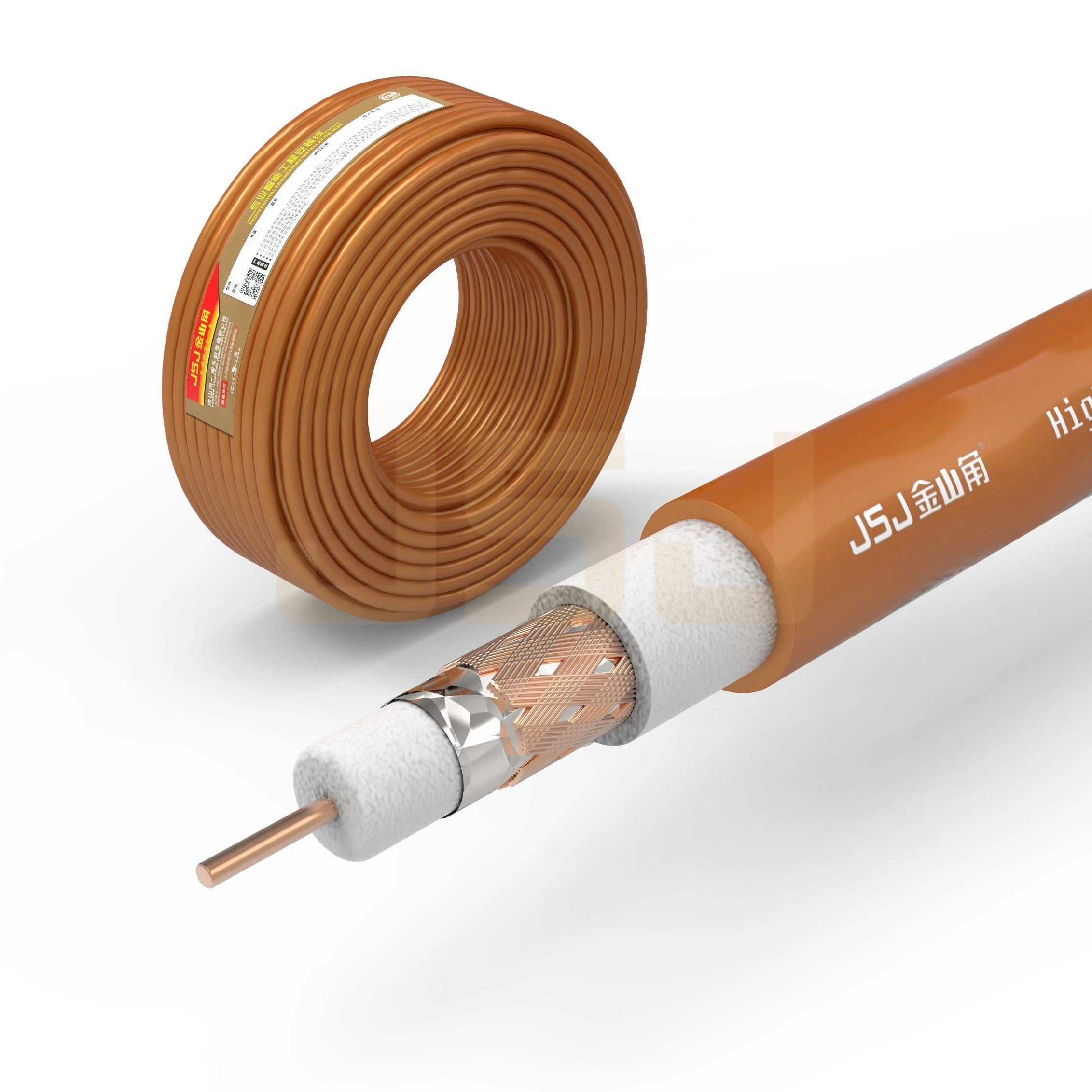 Durable Bare Copper Wire Audio Speaker Cable for Stadium Sound Systems